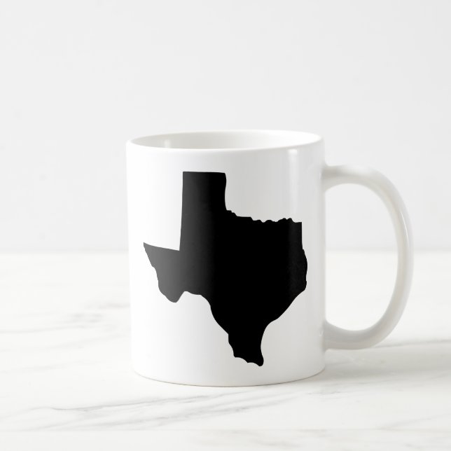 Taza De Café Estado de Tejas (Derecha)