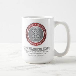 Taza De Café Estado del Palmetto del CSS (SF)