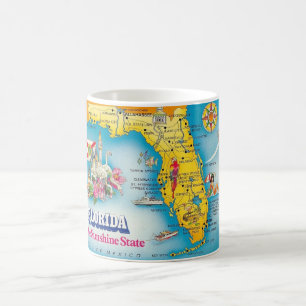 Taza De Café Estado Sunshine - Florida Mug