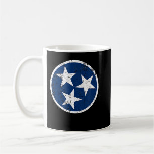 Taza De Café Estado voluntario de Nashville con logotipo de est