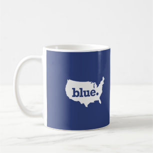 Taza De Café Estados Azules Americanos