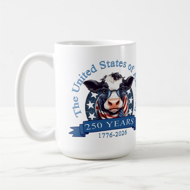 Taza De Café Estados Unidos, 250° Aniversario (Izquierda)