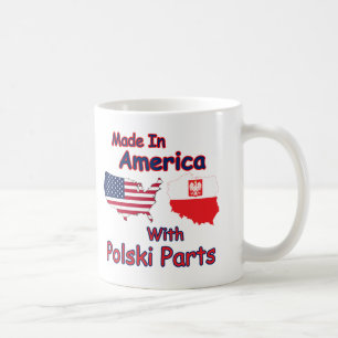 Taza De Café Estados Unidos con partes de polski