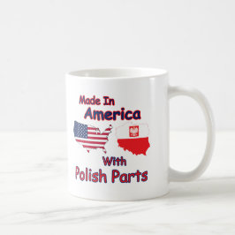Taza De Café Estados Unidos con partes polacas