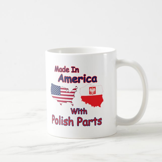 Taza De Café Estados Unidos con partes polacas (Derecha)