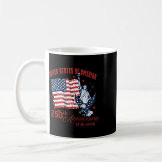 Taza De Café Estados Unidos de América 250º Aniversario 1776-20
