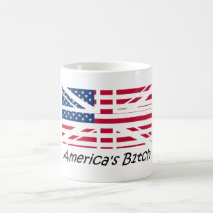Taza De Café Estados Unidos de Gran Bretaña (versión en eslogan
