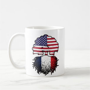Taza De Café Estados Unidos Francés Estados Unidos