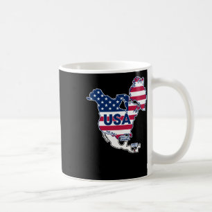Taza De Café Estados Unidos = Groenlandia + Canadá + Golfo + Ca