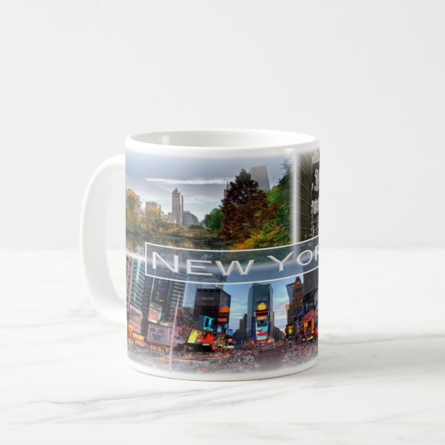 Taza De Café Estados Unidos - Nueva York - (Anverso izquierdo)