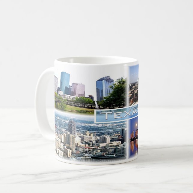 Taza De Café Estados Unidos Texas - Centro de Houston - Centro  (Anverso izquierdo)