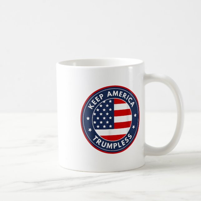 Taza De Café Estados Unidos tiene una enorme gracia contra Trum (Derecha)