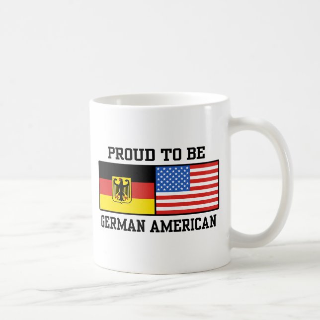 Taza De Café Estadounidense Alemán (Derecha)