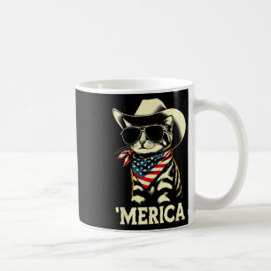 Taza De Café Estadounidense Cat 4 De Julio Hombres Mujeres Niño