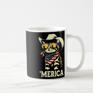 Taza De Café Estadounidense Cat 4 De Julio Hombres Mujeres Niño