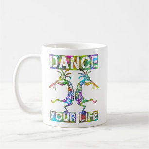 Taza De Café Estadounidenses nativos Kokopelli - Baile tu vida 