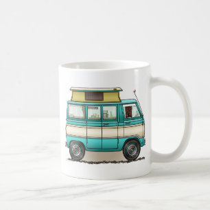 Taza De Café Estallido Van superior Camper