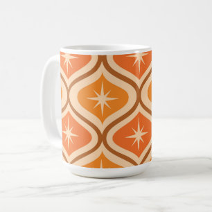 Taza De Café Estallidos de estrellas atómicos de mediados de si