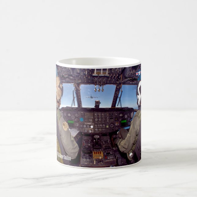 TAZA DE CAFÉ ESTALLION SUPER CH-53E (Centro)