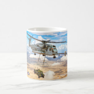 TAZA DE CAFÉ ESTALLION SUPER CH-53E