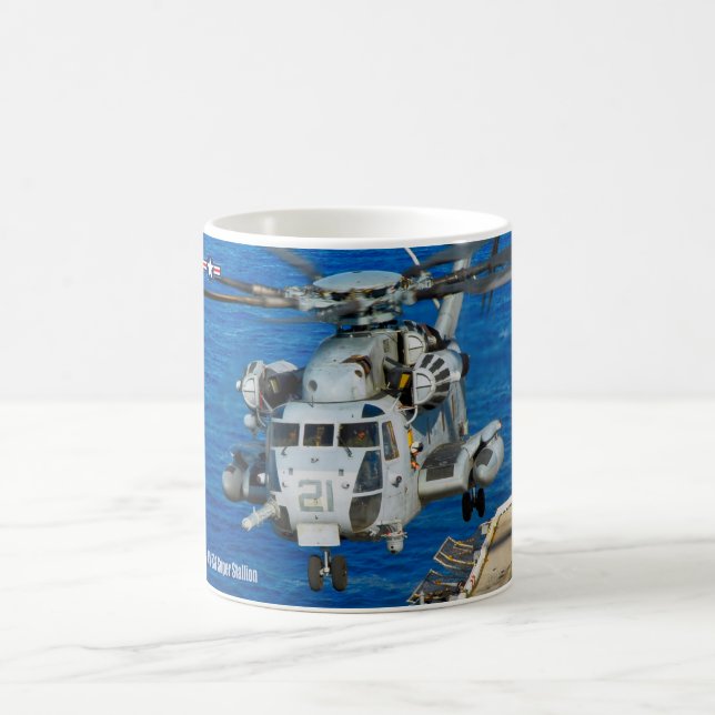 TAZA DE CAFÉ ESTALLION SUPER CH-53E (Centro)