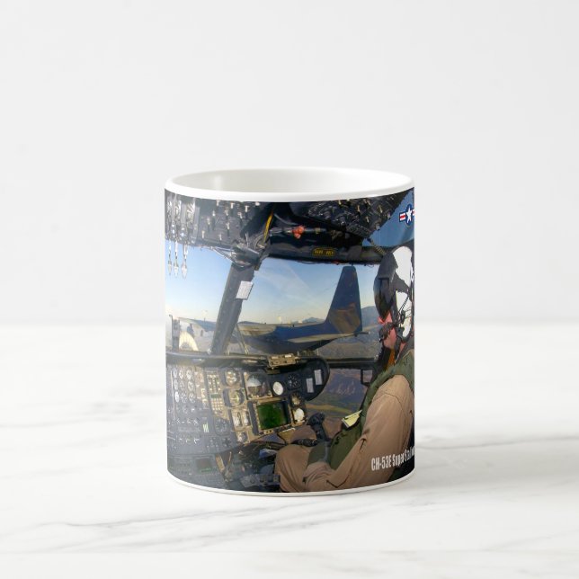 TAZA DE CAFÉ ESTALLION SUPER CH-53E (Centro)