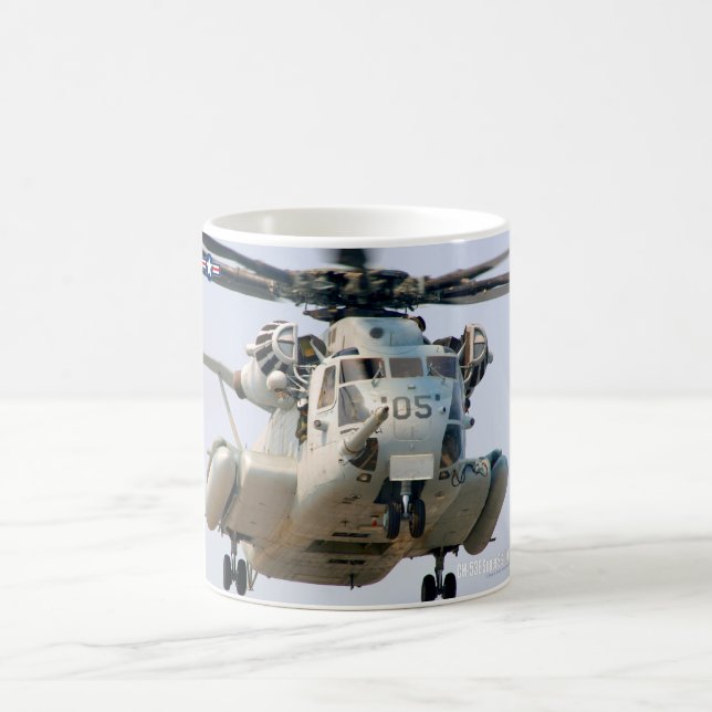 TAZA DE CAFÉ ESTALLION SUPER CH-53E (Centro)