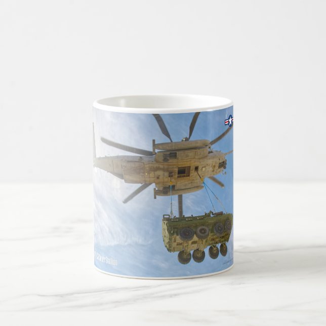 TAZA DE CAFÉ ESTALLION SUPER CH-53E (Centro)