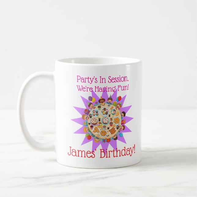 Taza De Café ¡Estamos Divirtiéndonos! (Izquierda)
