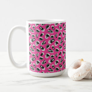 Taza De Café Estampado Animal Rosa