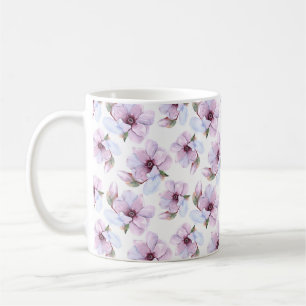Taza De Café Estampado de flores romántico