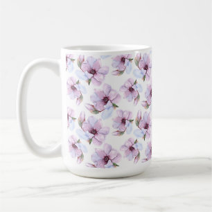 Taza De Café Estampado de flores romántico