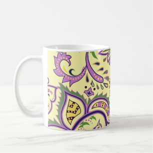 Taza De Café Estampados de flores decorativos