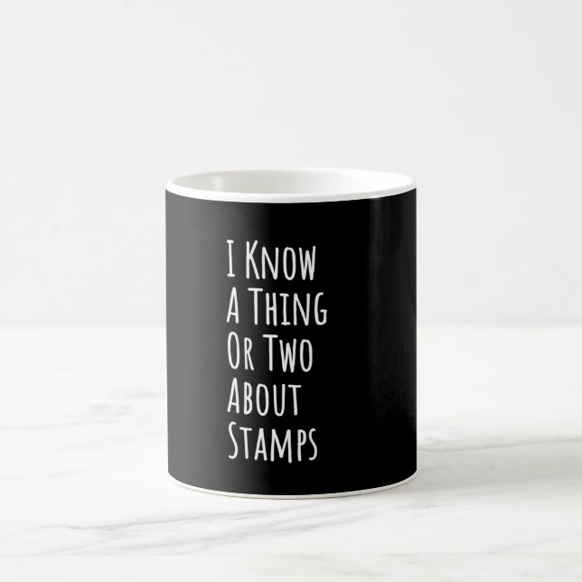Taza De Café Estampillas (Centro)