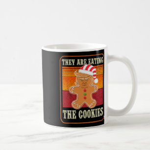 Taza De Café Están Comyendo El Humor De Los Navidades De Las Ga