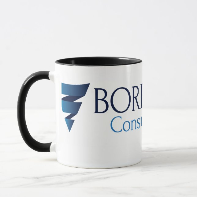 Taza de café estándar de Borrink Consulting (Izquierda)
