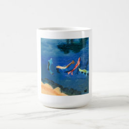 Taza De Café Estanque de koi