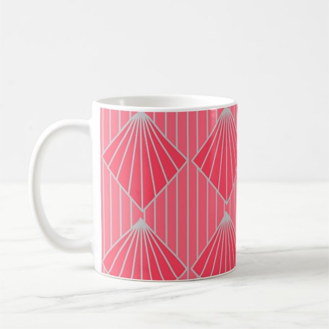 Taza De Café Estanques de almejas Art Deco (Izquierda)