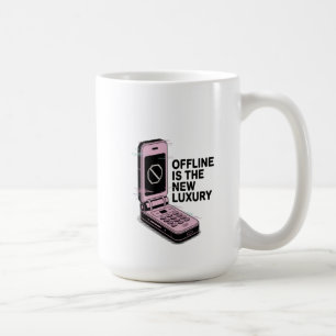 Taza De Café Estar desconectado es el nuevo lujo