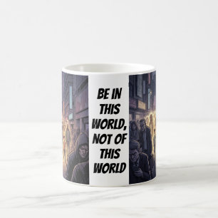 Taza De Café Estar en pero no ser de