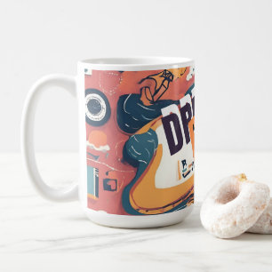 Taza De Café Estar inspirado - Diseños motivacionales y de mejo