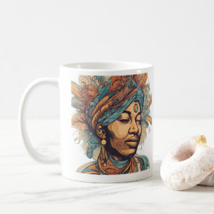 Taza De Café Estar inspirado - Diseños motivacionales y de mejo