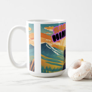 Taza De Café Estar inspirado - Diseños motivacionales y de mejo