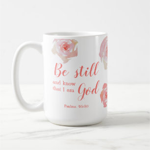 Taza De Café Estar quieto y conocer el regalo personalizado de 