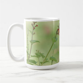 Taza De Café estaré agradecida por este día, mariposa