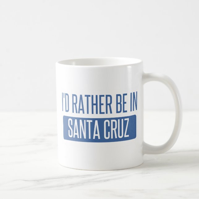 Taza De Café Estaría bastante en Santa Cruz (Derecha)