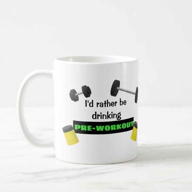 Taza De Café Estaría bebiendo bastante el gimnasio divertido de (Izquierda)