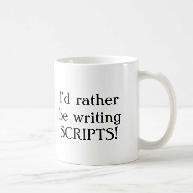 Taza De Café ¡Estaría escribiendo bastante las ESCRITURAS! (Derecha)