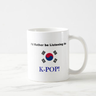 Taza De Café ¡Estaría escuchando bastante KPOP!