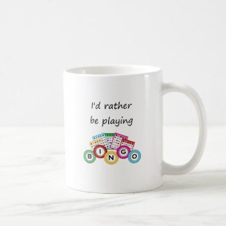Taza De Café Estaría jugando bastante bingo